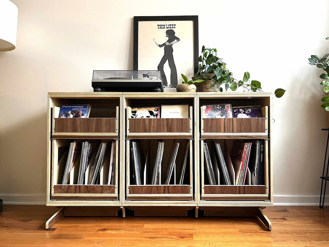 Tall Cabinet for Vinyl & All Purpose Crates