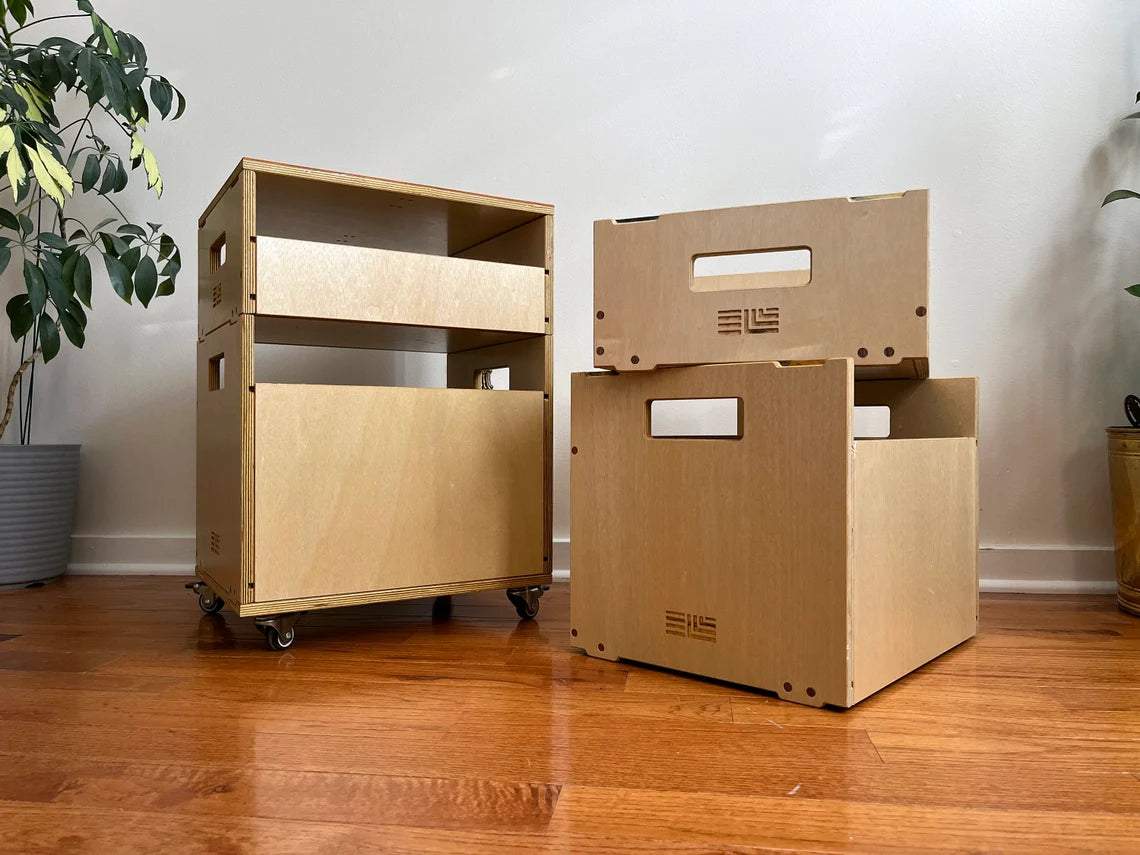 Modular All-Purpose Storage Crate - Form & Finish
