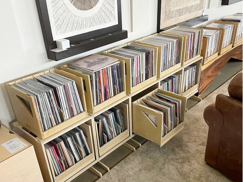 Standard Cabinet for Vinyl & All Purpose Crates